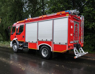 Miniatura: Runął strop domu jednorodzinnego. W środku...
